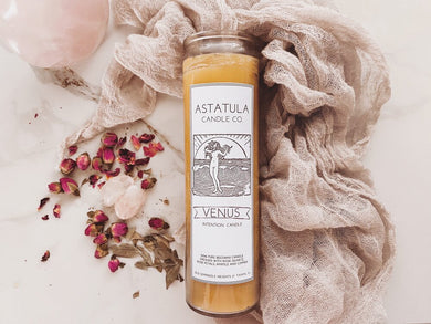 Venus Planetary Intention Candle