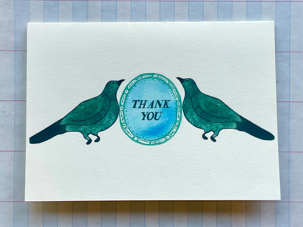 Bird Animal Friends Thank You card