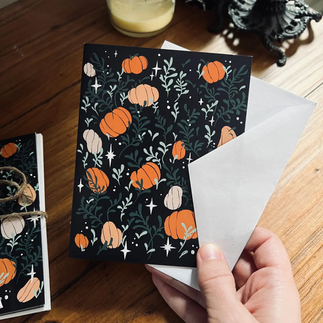 Pumpkin Card