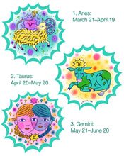 Zodiac Sign Vinyl Stickers