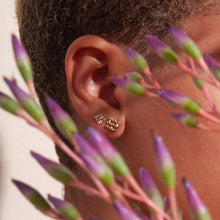 Crosshatch Stud earrings