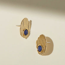 Rio Earrings--Lapis