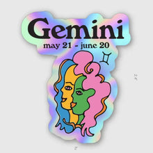 Holographic Zodiac Stickers