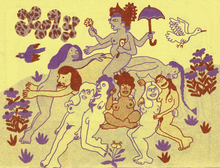 2025: WILD LIFE Nudie Ladies “Beauties and their Beasts” RISO printed calendar