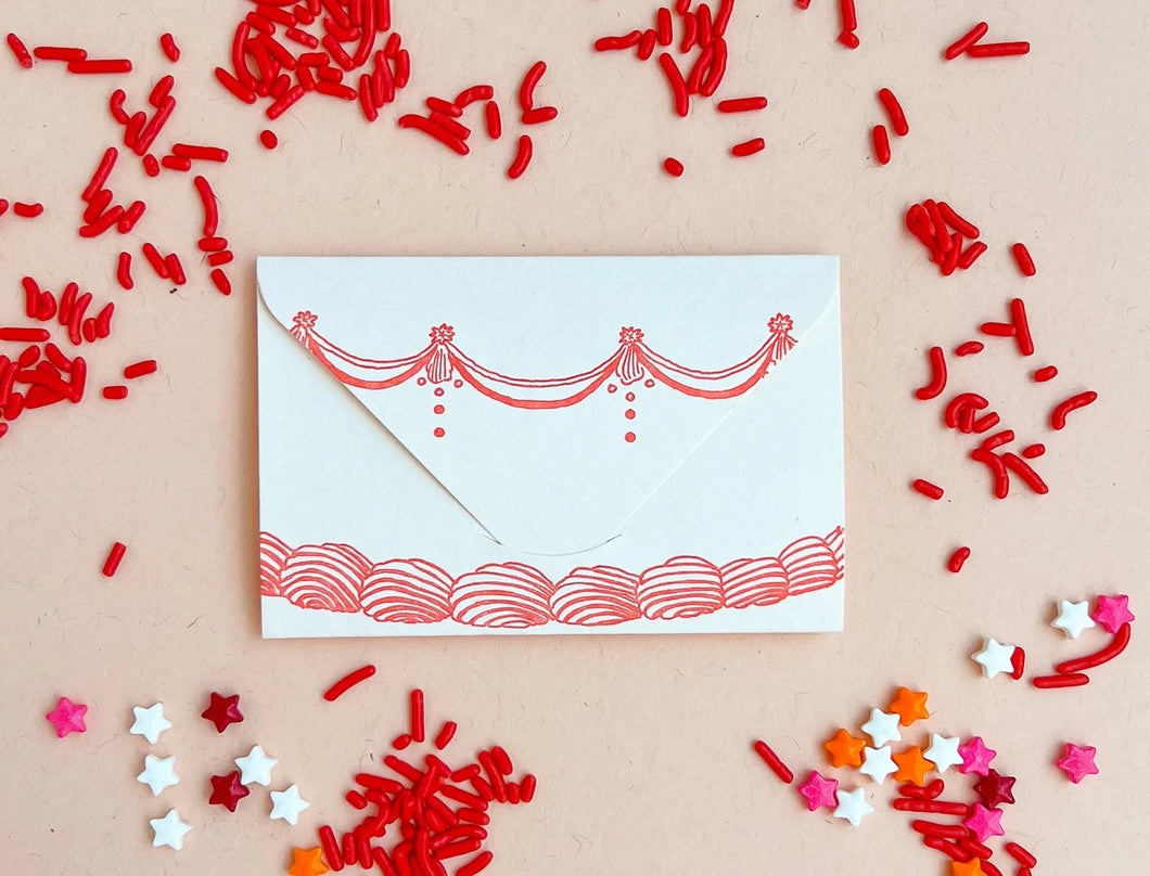Cake Mini fold up card
