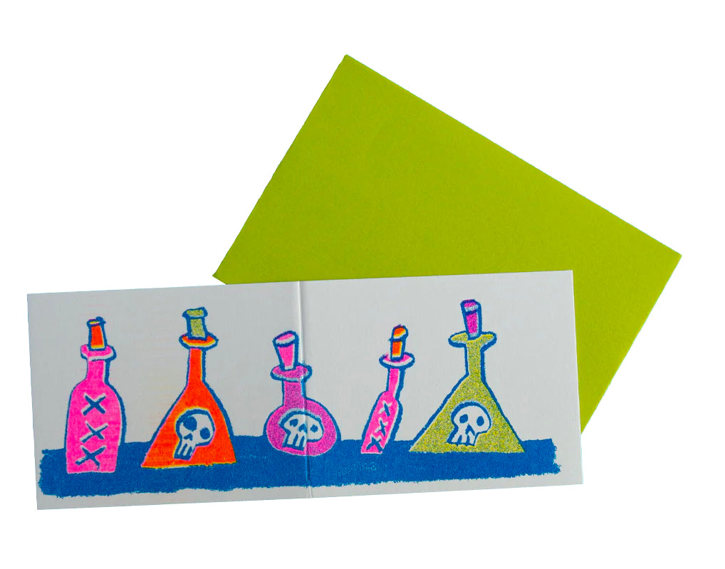 Potion Bottles Mini Card