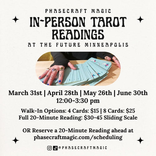 May 26: Phasecraft Magic Tarot Readings