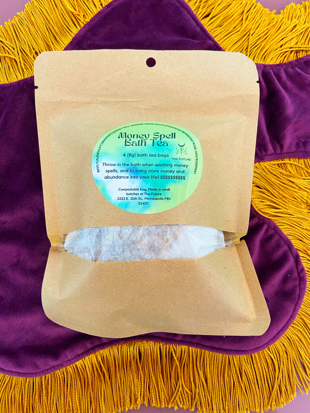 Money Spell Bath Tea