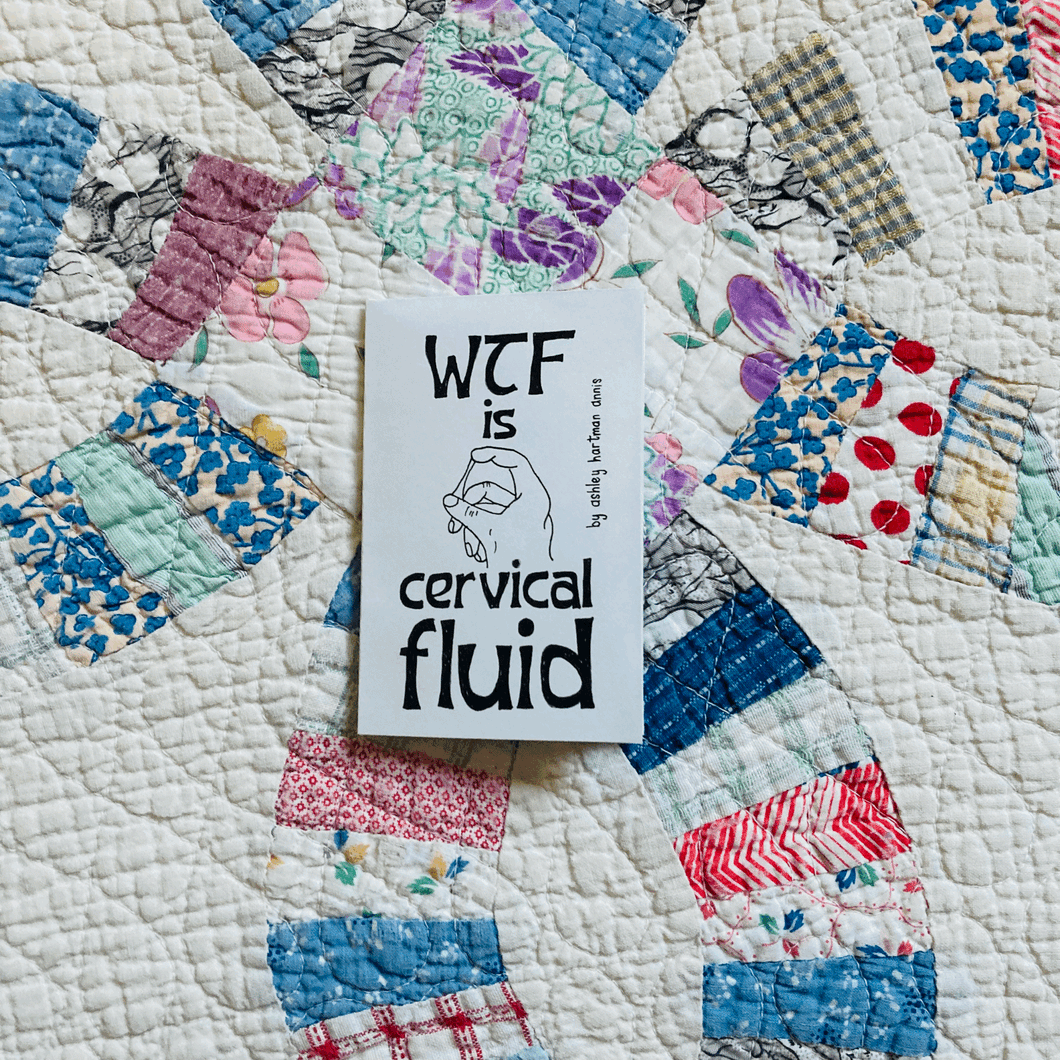 WTF is Cervical Fluid? Mini Zine