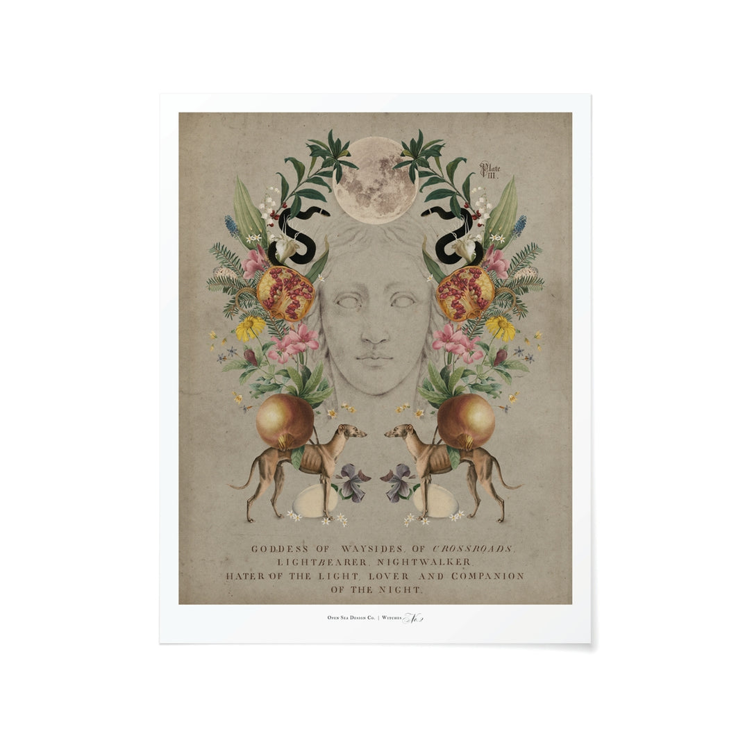 Portrait of Hekate print