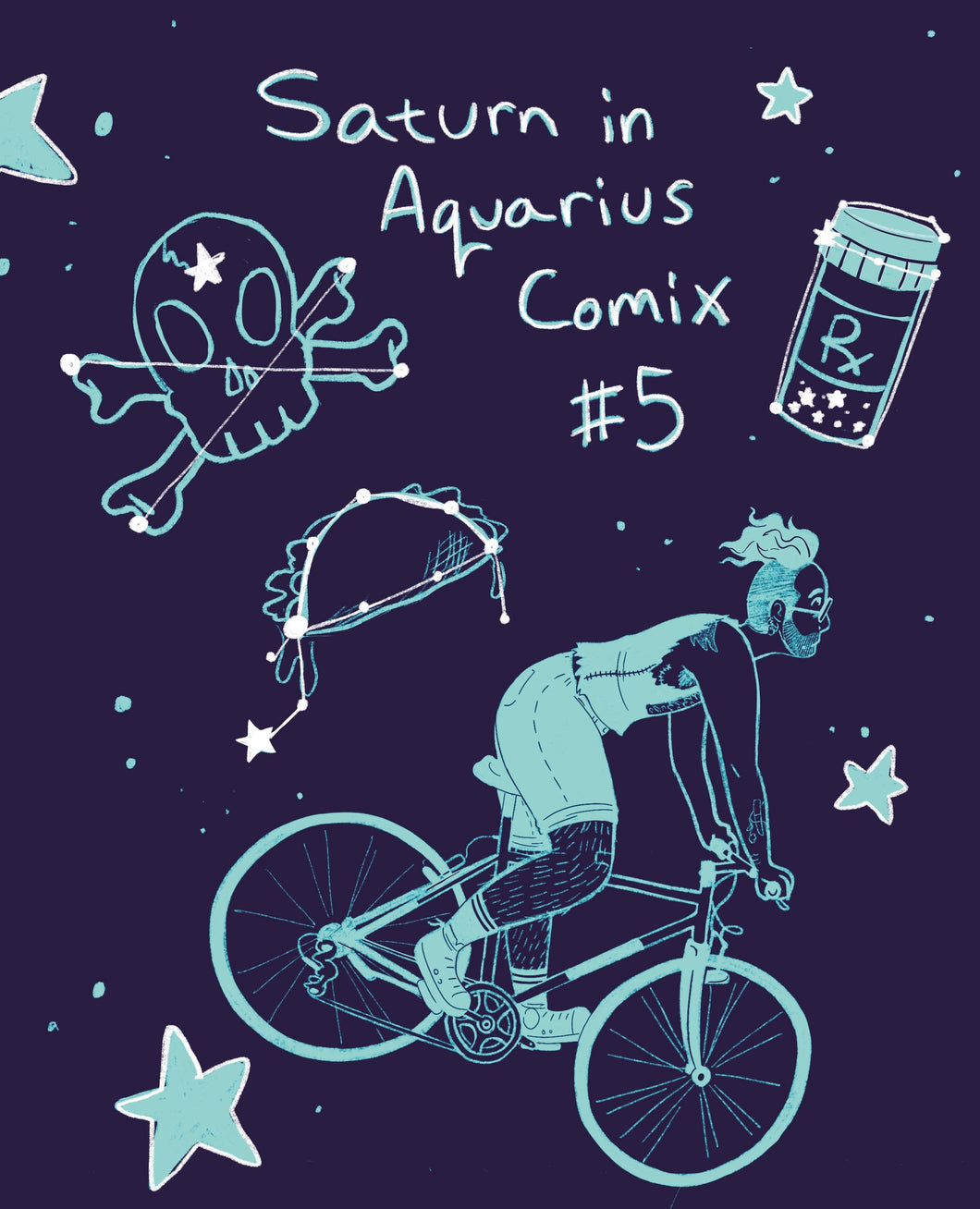 Saturn in Aquarius #5 comix zine