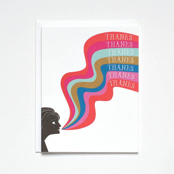 Sonic Rainbow Thanks! Card