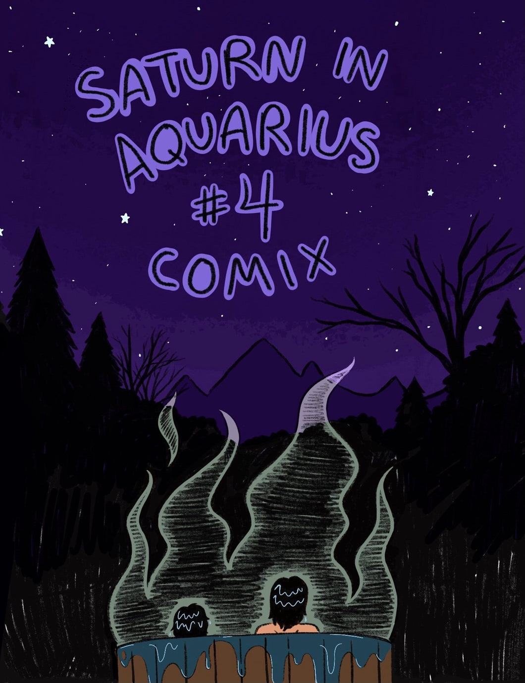 Saturn in Aquarius #4 zine