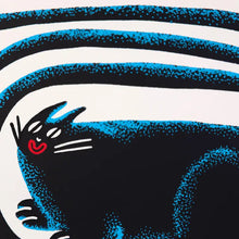 Hypno Cat Screenprint