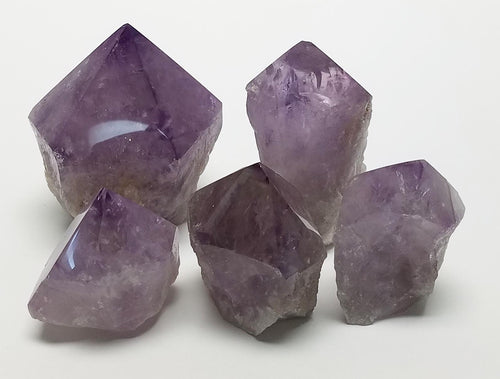 Amethyst Point with Natural Sides