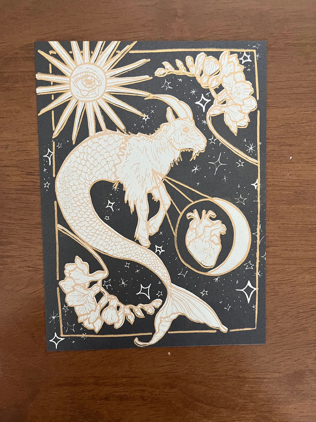 Capricorn//Yuletidings print