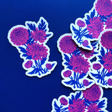 Pink Mums Sticker