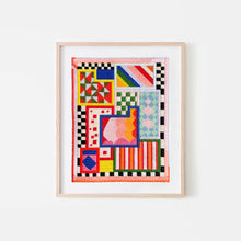 Amusant No.1 Needlepoint Art Print