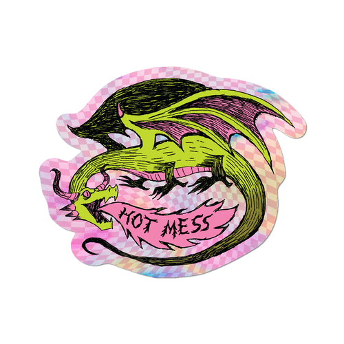 Hot Mess Sticker