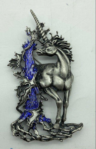Vintage Medieval Unicorn Brooch