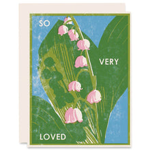 So Very Loved Letterpress Card