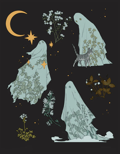 Summer Ghosts 8.5x11 Art Print