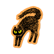 Spooky Cat Sticker