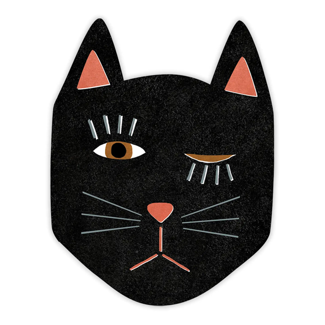 Black Cat Sticker