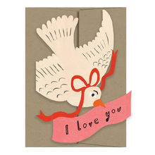I Love You Bird Card