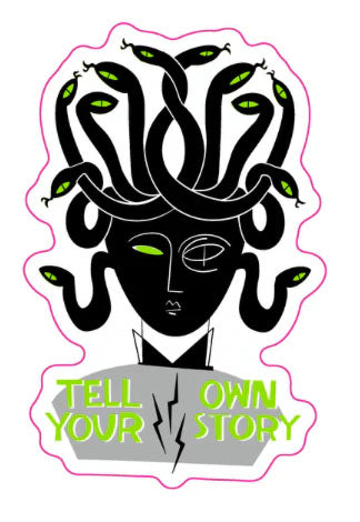 Medusa Vinyl Sticker