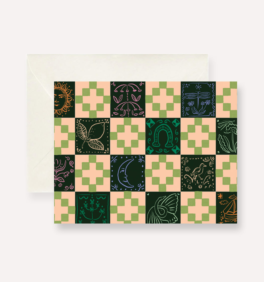 Quilt Pattern Everyday Greeting Card