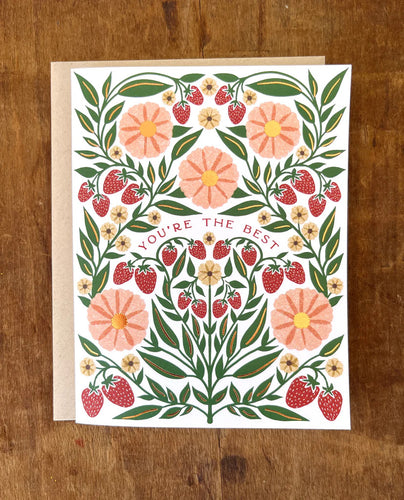 You're the Best Greeting Card