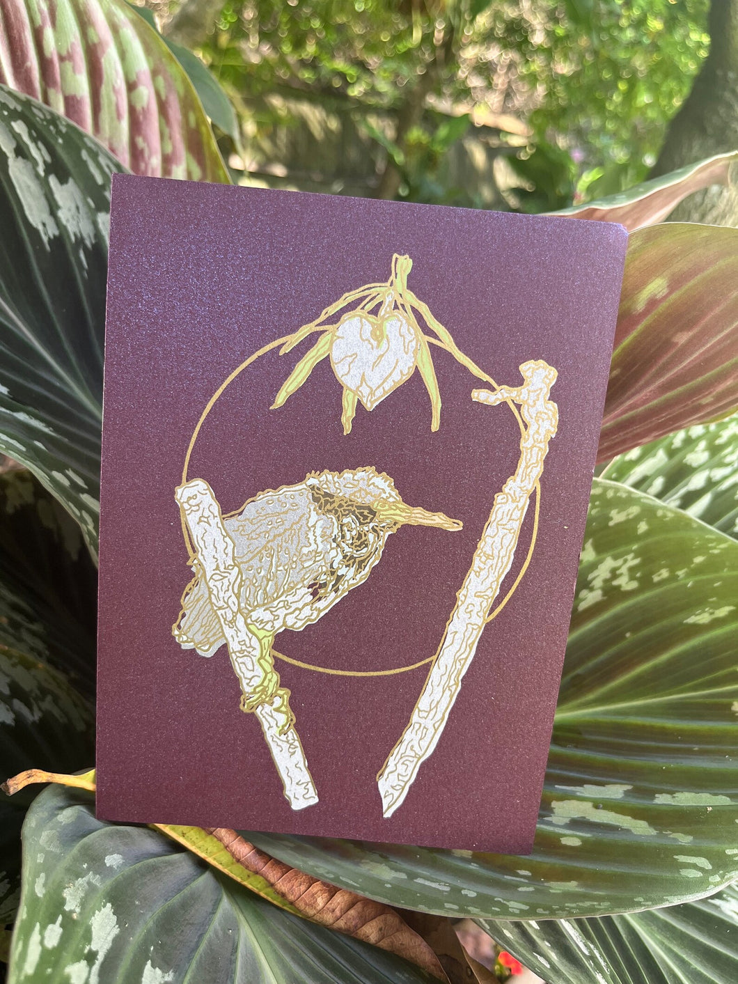 2 of Wands/2 of Branches print