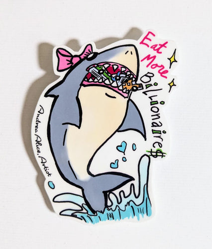 Eat More Billionaires Shark