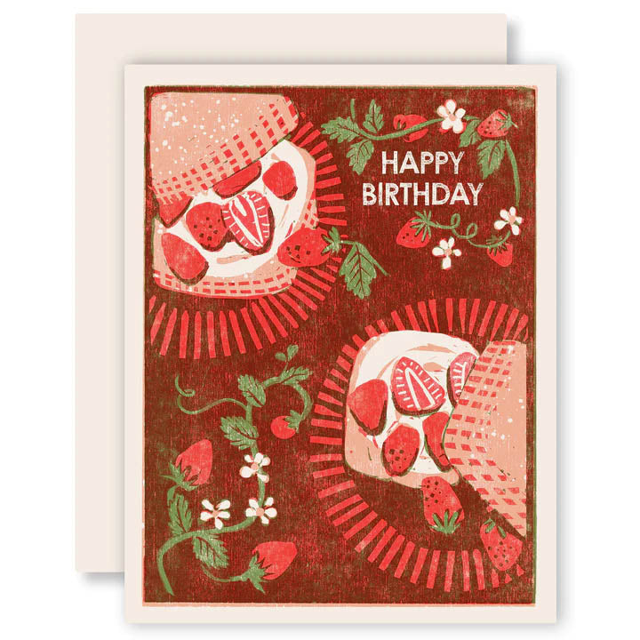Happy Birthday (Strawberry Shortcake) Card