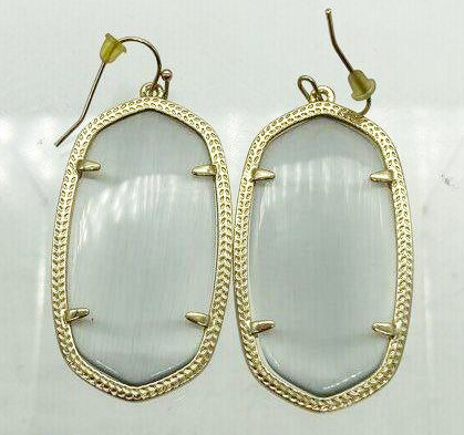 Vintage Smoky Quartz Earrings