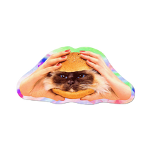 Holographic Catburger Sticker by Toiletpaper