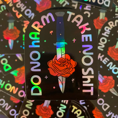 Do No Harm Sticker