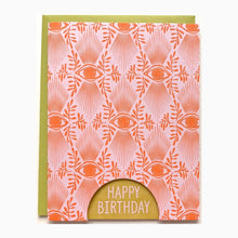 Birthday Eye Pattern card