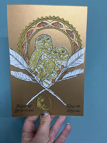 King of Branches / King of Wands print