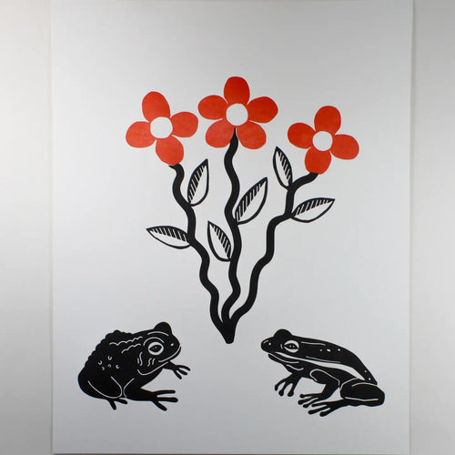 Frog and Toad print