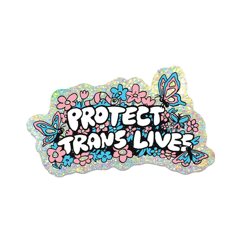 Protect Trans Lives Sticker