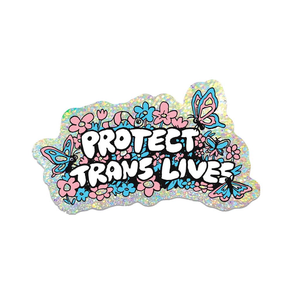 Protect Trans Lives Sticker