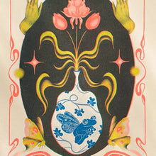 Legend of the Frog Fae Riso Print