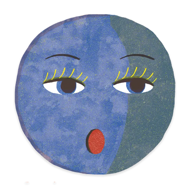 Moon | Lune Sticker