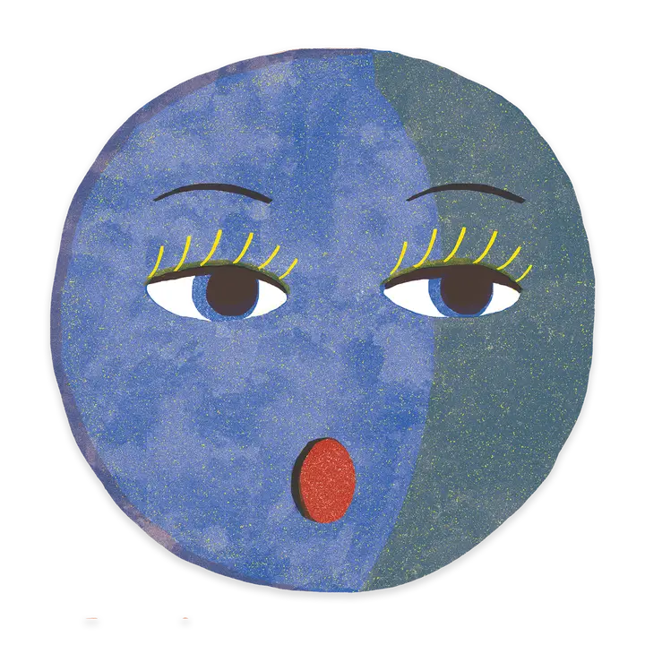 Moon | Lune Sticker