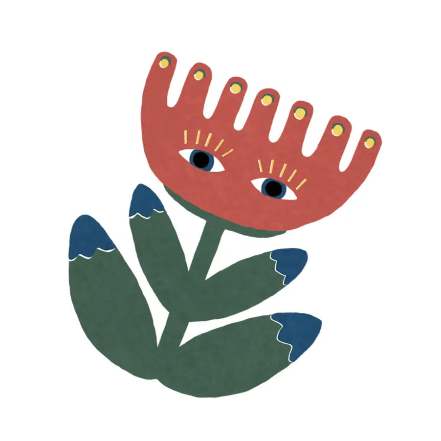 Oracle Flower Sticker
