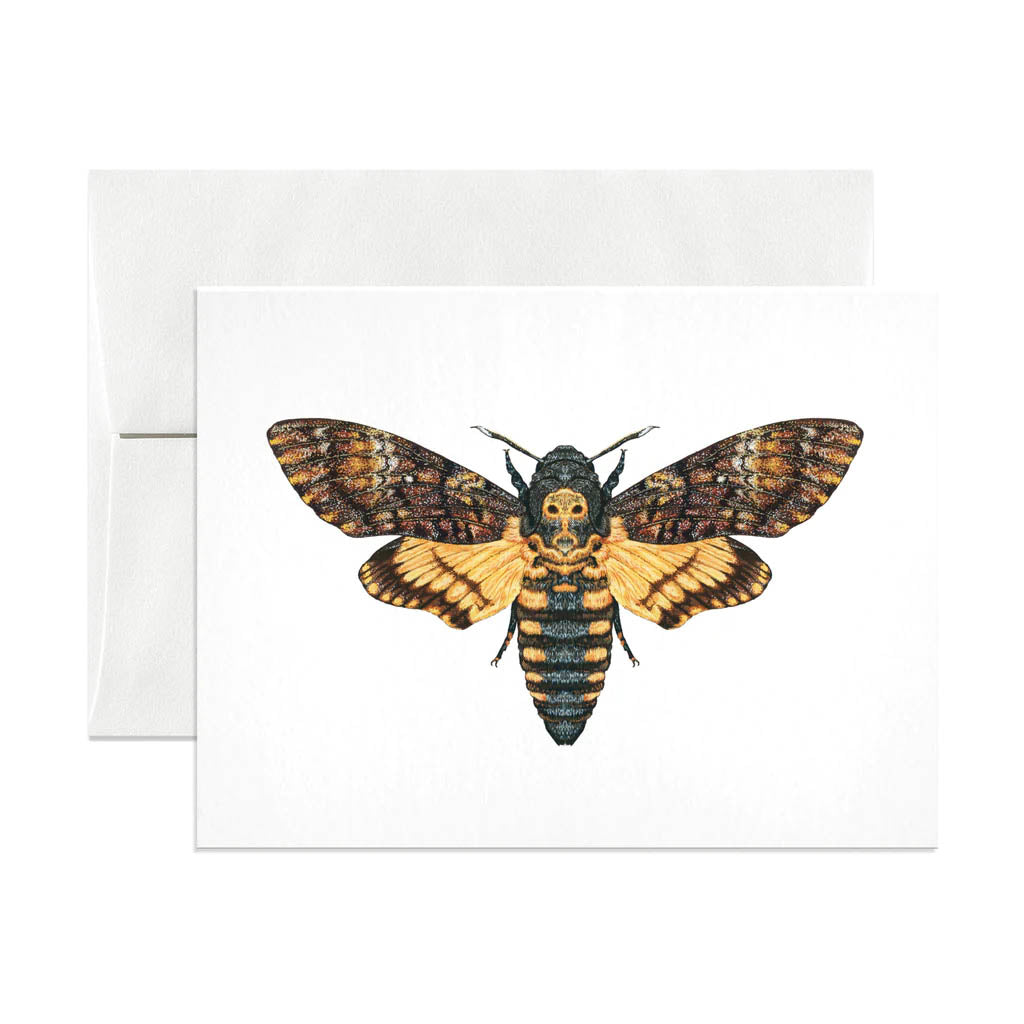 Death's Head Hawkmoth Card