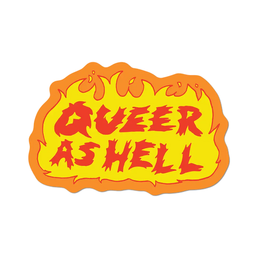 Queer as Hell Sticker