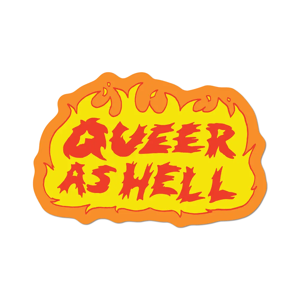 Queer as Hell Sticker
